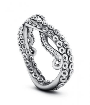 Тематическое кольцо "Осьминог" (Мод. 516)